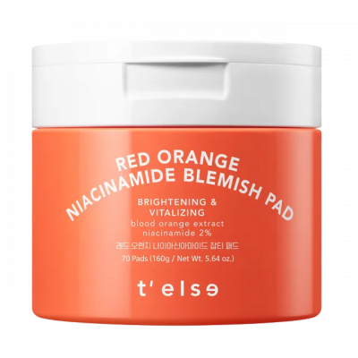 T'else Red Orange Niacinamide blemish pad