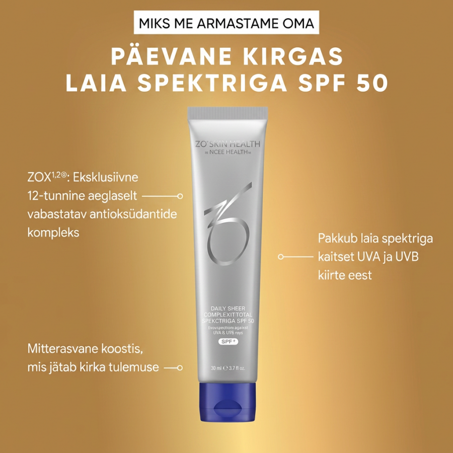 ZO SKIN HEALTH Daily Sheer Broad Spectrum SPF50